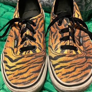 Vans Tiger Print Shoes